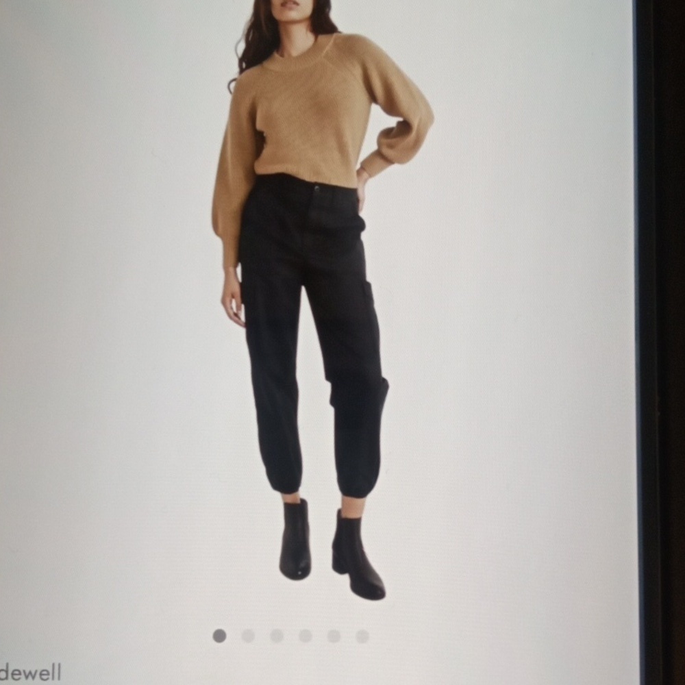 Madewell Cargo Jogger Utility Sporty Adjustable Waist Womens 28